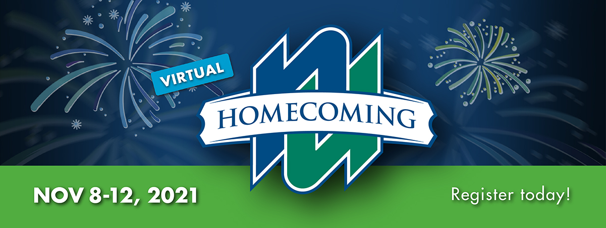Homecoming logo with dates