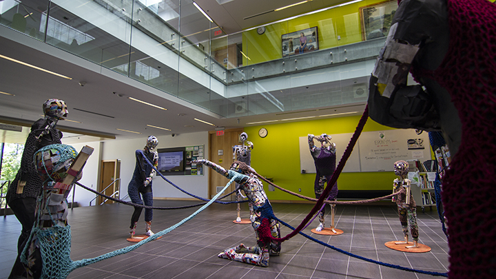 Caitlyn Marion installation