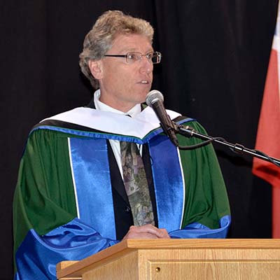 Dr. Mark Tremblay convocation address