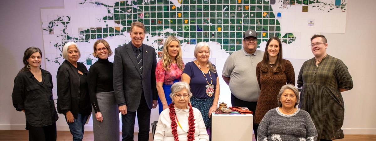 Lake Nipissing Beading Project Reception Group Photo