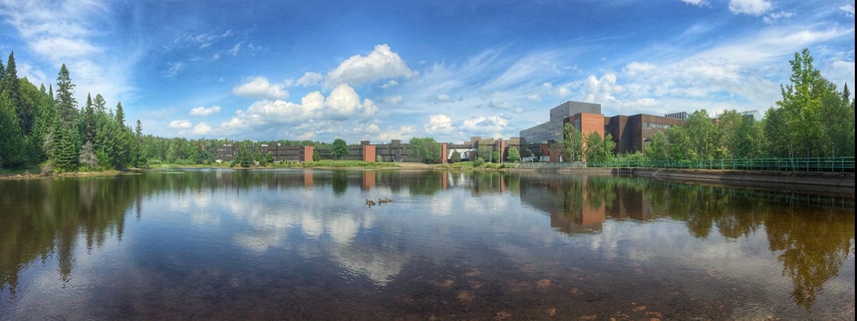 Campus Pond Panorama