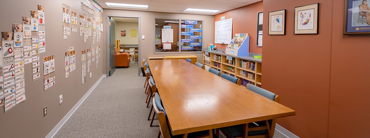 A space for learning, studying, meeting as small groups, collaborating, and more!