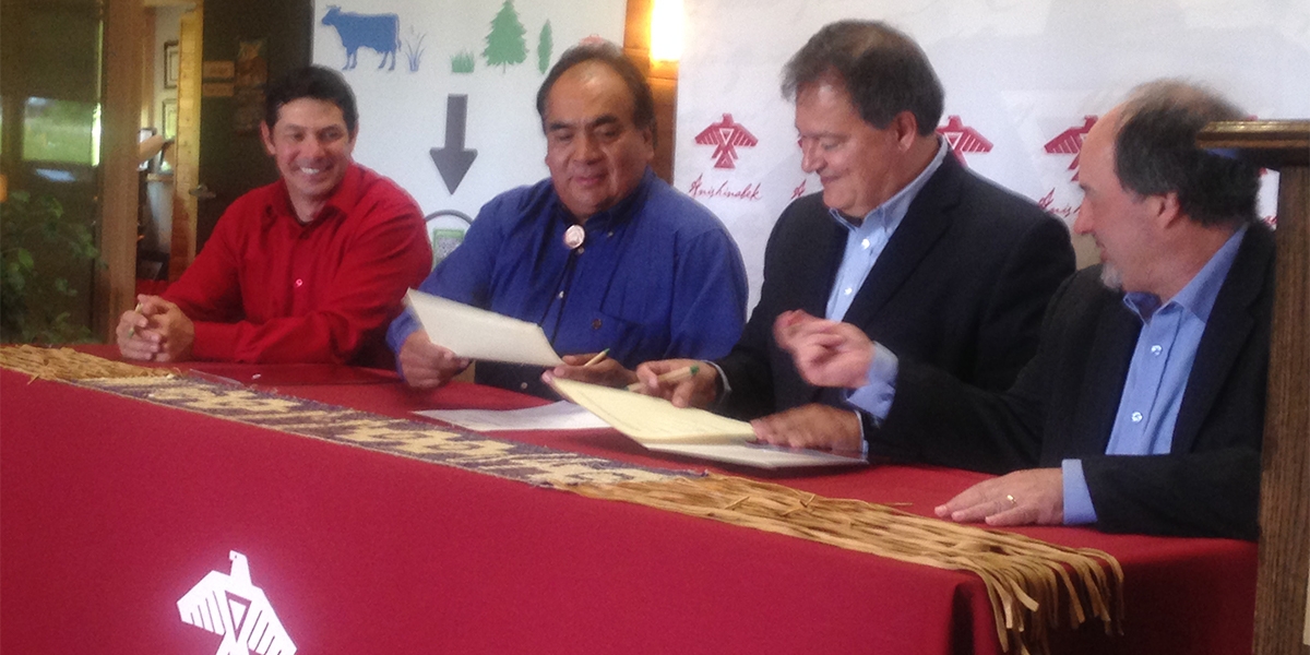 Anishinabek and Nipissing University signing agreement