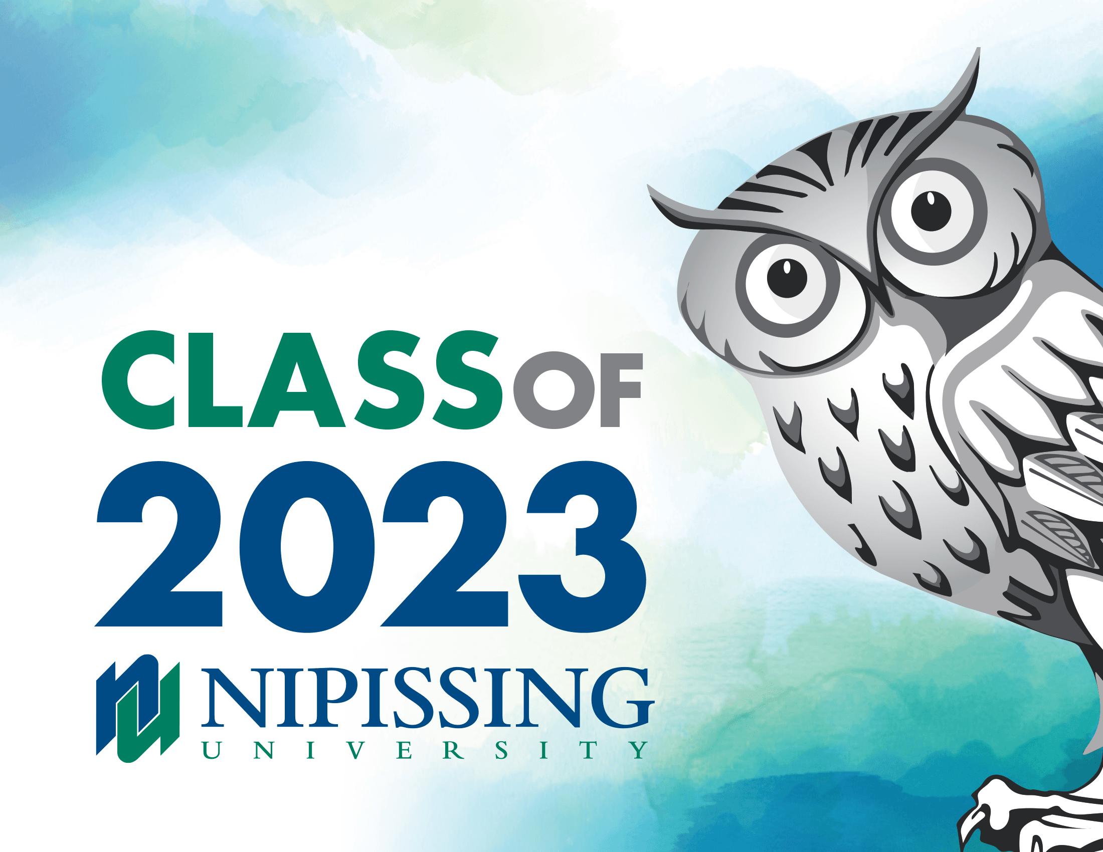 Class of 2023 Convocation Lawn Sign Owl