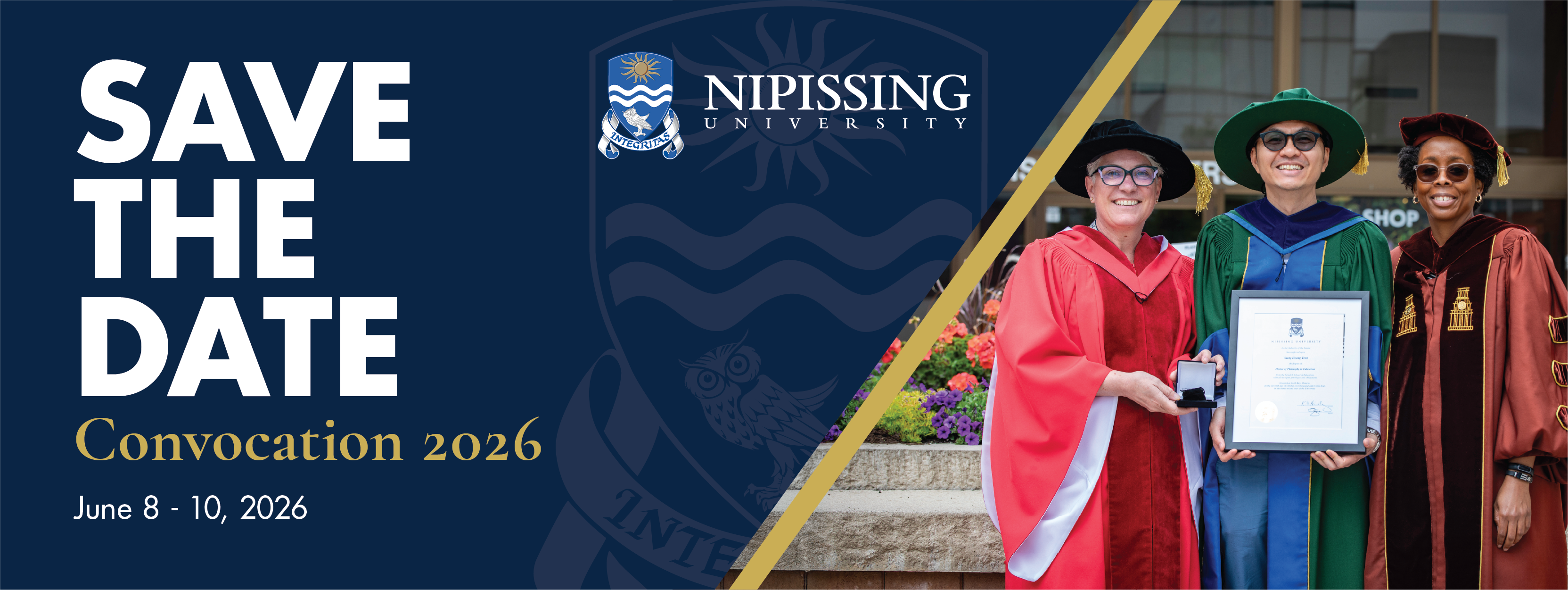 Convocation 2026 Save the Date Banner