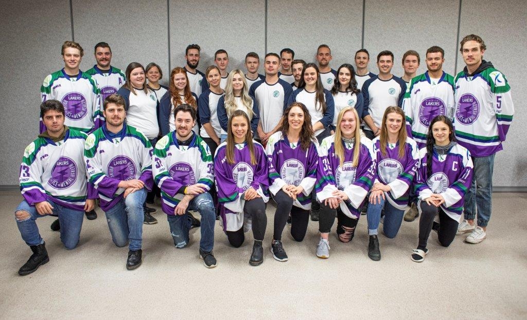 2019 Break the Ice on Mental Health Event Organizers and Hockey Players