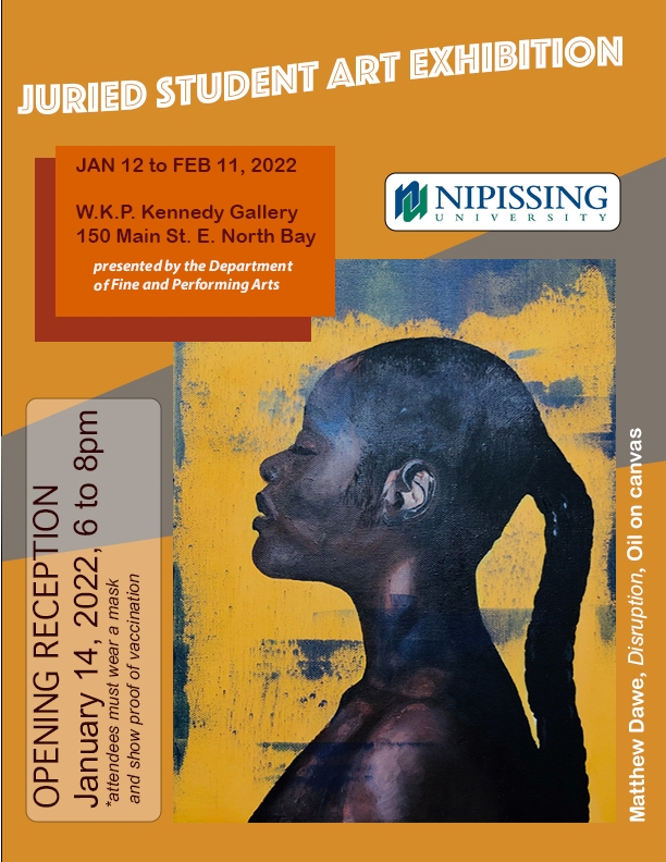 Juried Student Art Exhibition poster