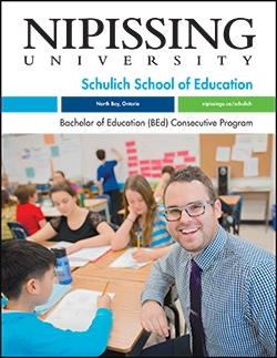 Bachelor of Education (BEd) Consecutive program brochure cover