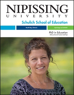 PhD in Education (Educational Sustainability) program brochure cover