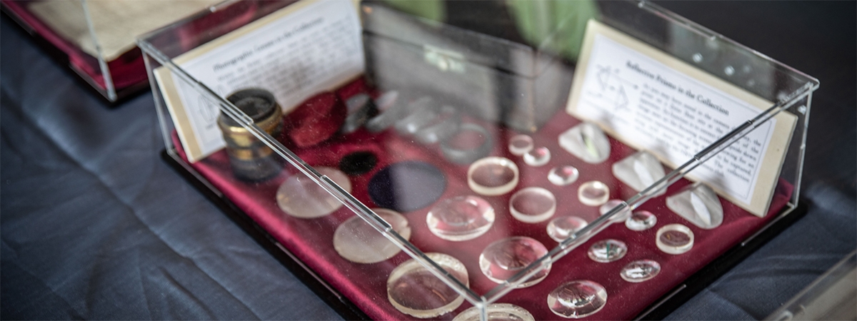 A collection of lenses from the recent Ricker Exhibit