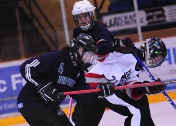 Lakers Ringette action