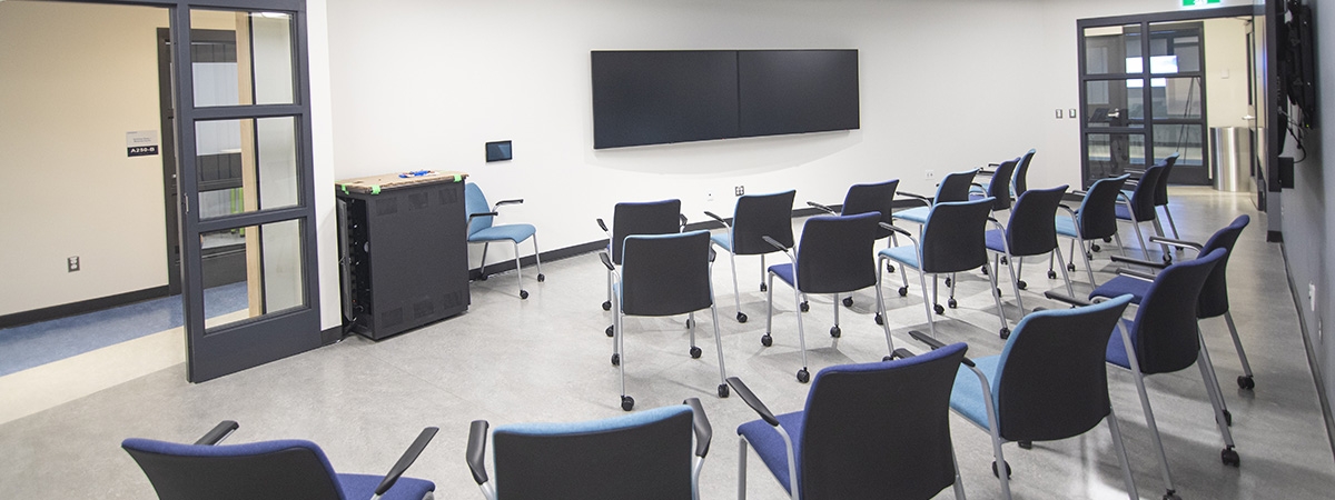 The Auditorium in the Teaching Hub at Nipissing University