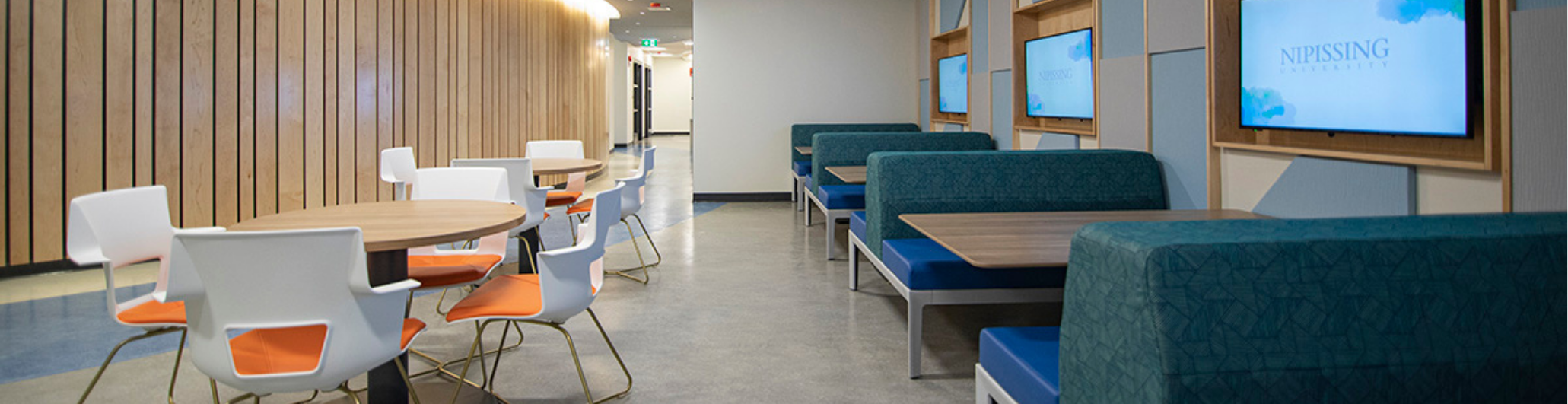 The teaching hub a vibrant space for staff and faculty to gather and share knowledge.