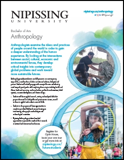 Anthropology brochure