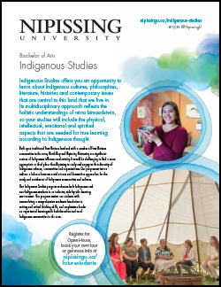 Indigenous Studies brochure cover