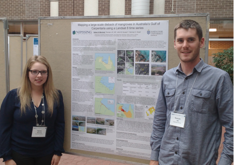 Geography research poster presenters