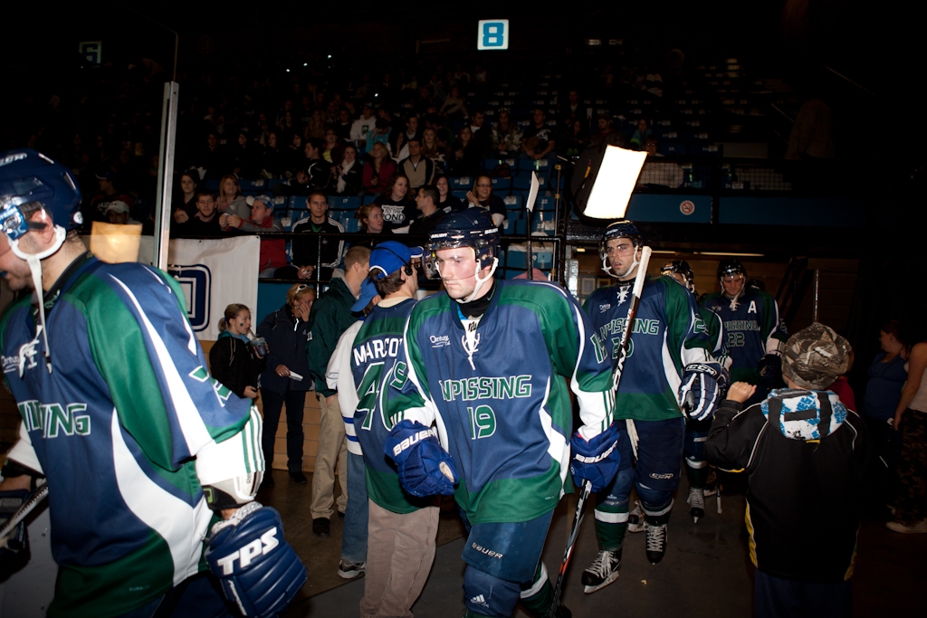Homecoming Hockey team