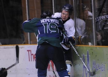 Photo of hockey game