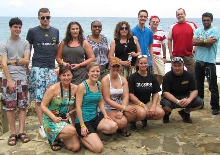 Photo of students in Jamaica