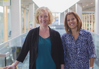 Sandra Managhan and Margarida Shail