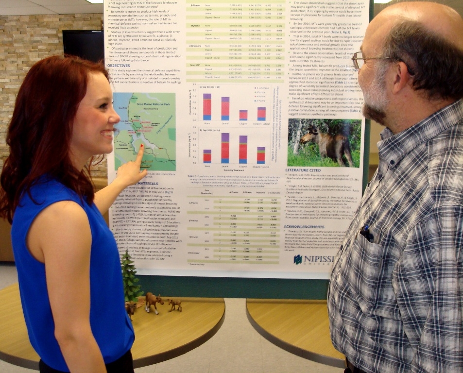 Photo of annual Biology and Chemistry Poster Event