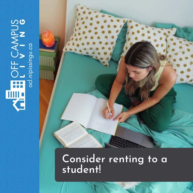 Consider renting to a student