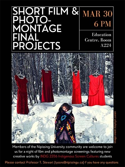 Short Film and Photomontage Final Projects poster