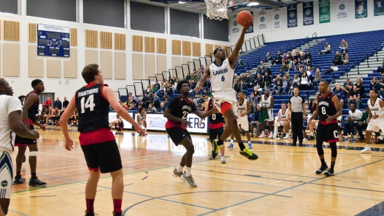 Basketball action