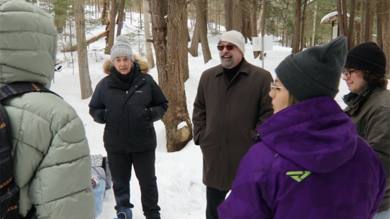 INDG 4606 Indigenous Mobilization and Resistance: In February 2023, the class organized a scavenger hunt and campfire on the trails to celebrate Indigenous mobilization and resistance in relation to wellbeing, knowledge and place.