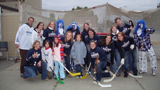 Homecoming 2009 tail gate party