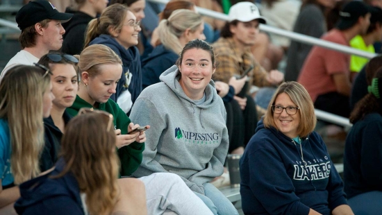 Men's Lacrosse crowd