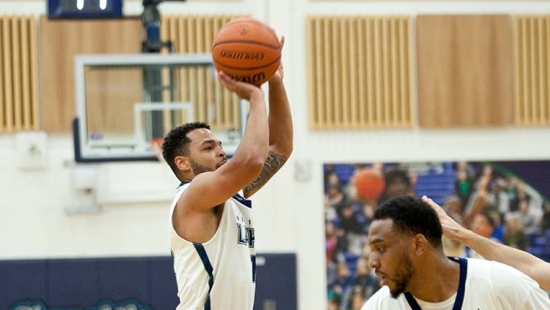 Men's Basketball action