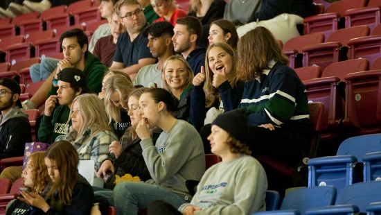 Men's Hockey crowd