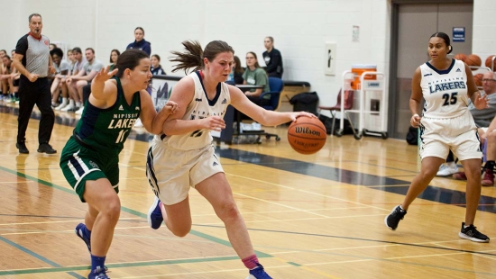 Women's Basketball action