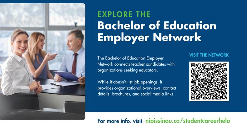 Explore the Bachelor of Education Employer Network