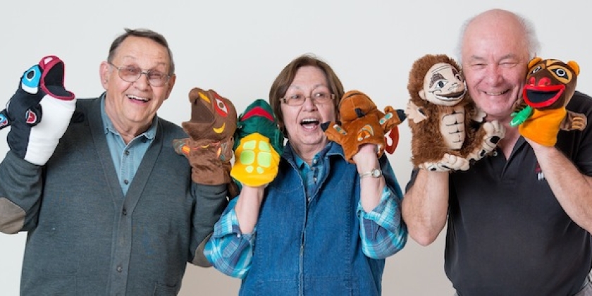 Enji Giigdoyang elders have some fun during Biidaaban year end celebration