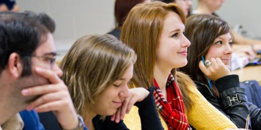 students in a classroom