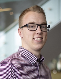 Photo of student leader Trevor Gansekoele