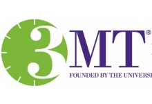 Three Minute Thesis (3MT) competition logo