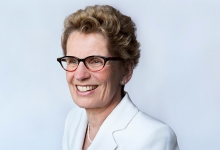 Premier Kathleen Wynne