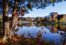 Fall colours on campus