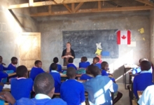 classroom in Kenya
