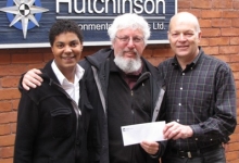 Vincent Evans-Lucy receives HESL Muskoka Undergraduate Student Research Award