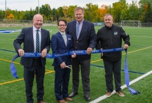 Turf Field Ribbon Cutting