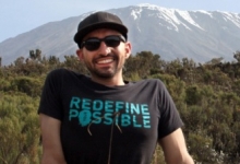 Spencer West on Mount Kilimanjaro