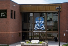 Banner image Nipissing University front entrance