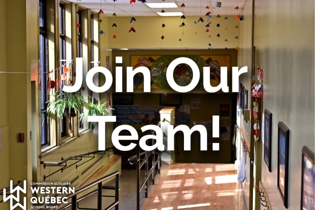 Western Quebec School Board Join Our Team Image