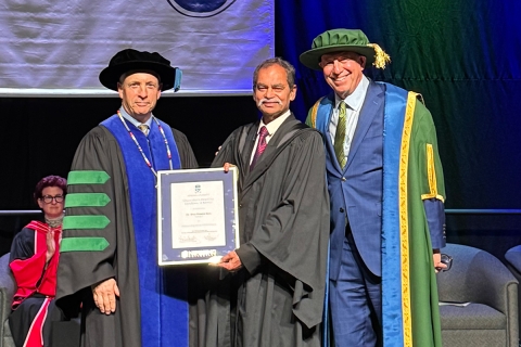 Prasad Ravi on stage