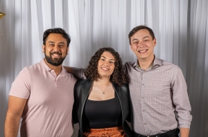 NUSU staff at the gala photobooth